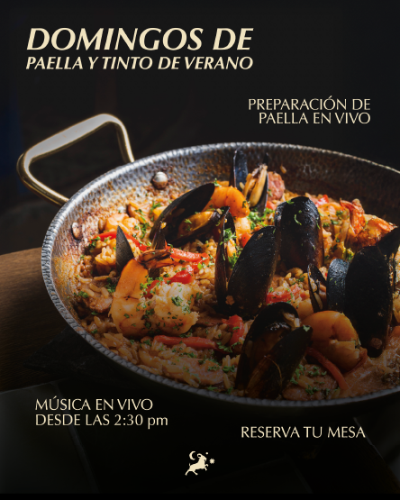 DOMINGOS DE PAELLA Y TINTO DE VERANO