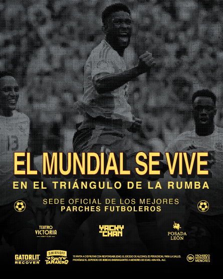 EL MUNDIAL SE VIVE EN EL TRIANGULO DE LA RUMBA