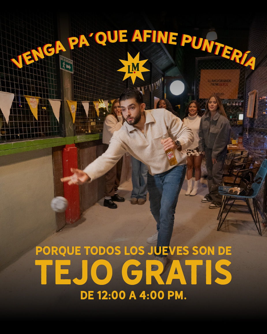 JUEVES DE TEJO GRATIS