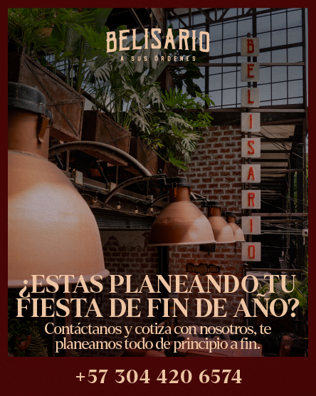 PLANEA TU FIESTA DE FIN DE AÑO CON BELISARIO
