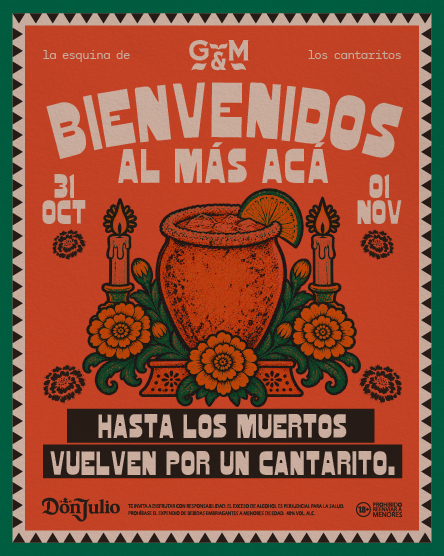 HASTA LOS MUERTOS VUELVEN POR UN CANTARITO
